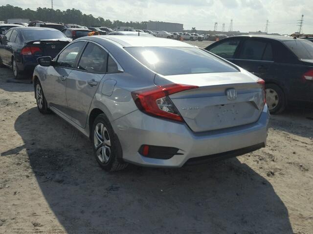 19XFC2F57GE079300 - 2016 HONDA CIVIC LX SILVER photo 3