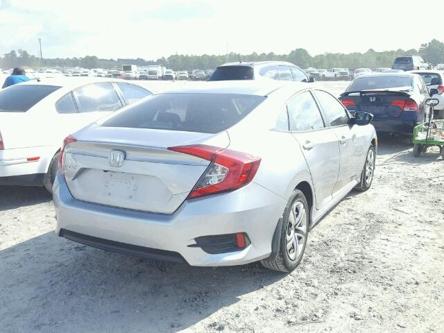 19XFC2F57GE079300 - 2016 HONDA CIVIC LX SILVER photo 4