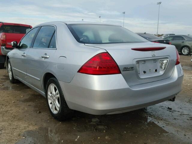 1HGCM55396A166474 - 2006 HONDA ACCORD SILVER photo 3