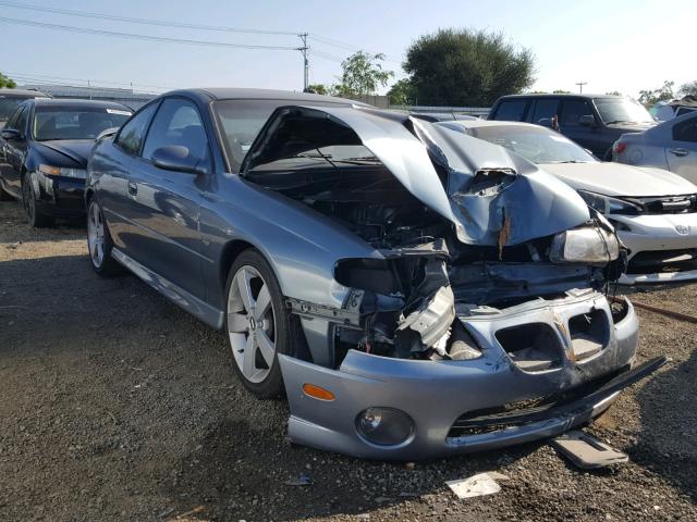 6G2VX12U26L566666 - 2006 PONTIAC GTO BLUE photo 1