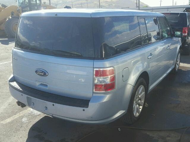 2FMDK51CX9BA50445 - 2009 FORD FLEX SE BLUE photo 4