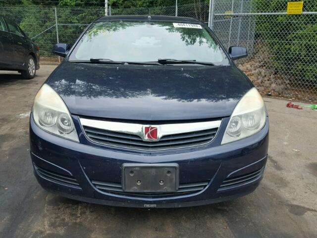 1G8ZS57N67F202455 - 2007 SATURN AURA XE BLUE photo 9