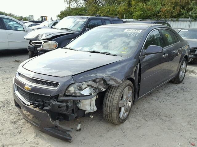 1G1ZF5E72CF327504 - 2012 CHEVROLET MALIBU 3LT გრაფიტი ფოტო 2