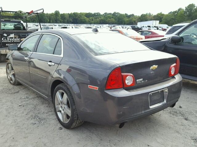 1G1ZF5E72CF327504 - 2012 CHEVROLET MALIBU 3LT CHARCOAL photo 3