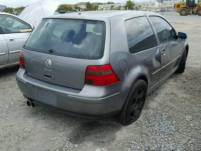 9BWDE61JX34030929 - 2003 VOLKSWAGEN GTI GRAY photo 4