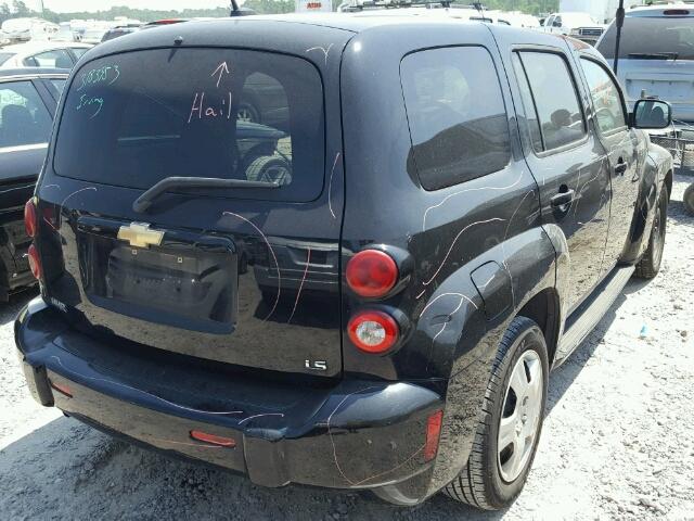 3GNCA13D18S714861 - 2008 CHEVROLET HHR LS შავი ფოტო 4