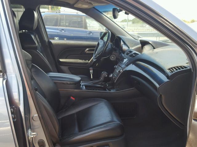 2HNYD283X7H526556 - 2007 ACURA MDX TECHNO BLUE photo 5