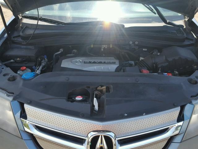 2HNYD283X7H526556 - 2007 ACURA MDX TECHNO BLUE photo 7