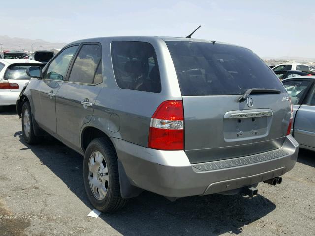 2HNYD18241H544074 - 2001 ACURA MDX GRAY photo 3