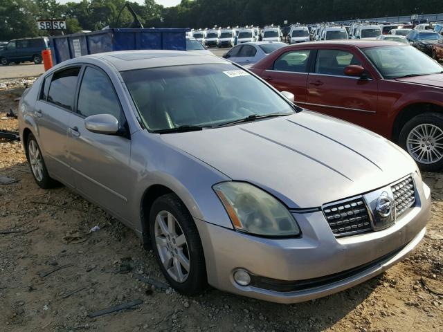 1N4BA41EX4C851191 - 2004 NISSAN MAXIMA SE SILVER photo 1