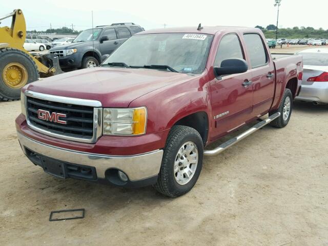 2GTEC13J671531998 - 2007 GMC NEW SIERRA MAROON photo 2