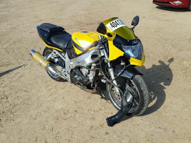 JS1GN7BA822106227 - 2002 SUZUKI GSX-R600 YELLOW photo 1