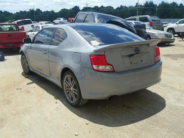 JTKJF5C76C3026655 - 2012 TOYOTA SCION TC 灰色 照片 3