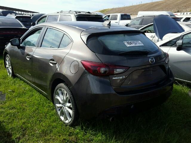 JM1BM1M35E1143521 - 2014 MAZDA 3 GRAY photo 3