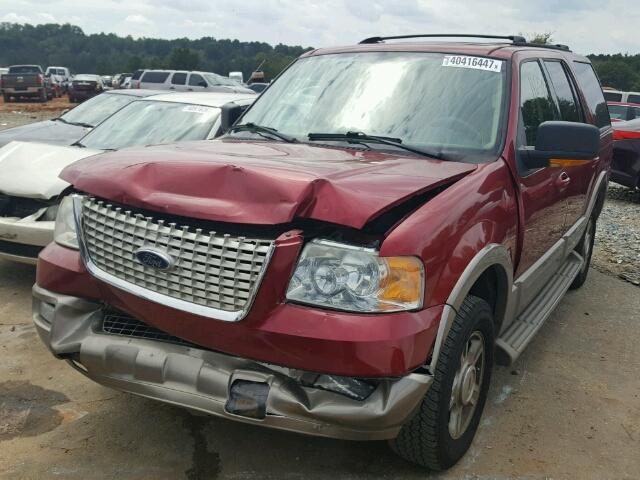 1FMFU17L34LA32896 - 2004 FORD EXPEDITION RED photo 2