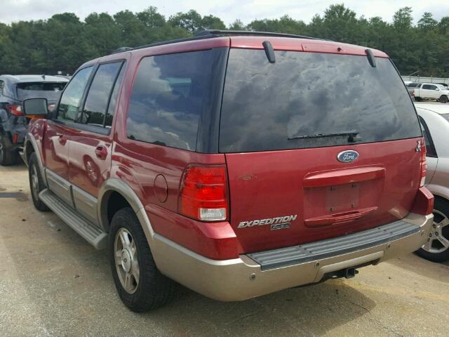 1FMFU17L34LA32896 - 2004 FORD EXPEDITION RED photo 3