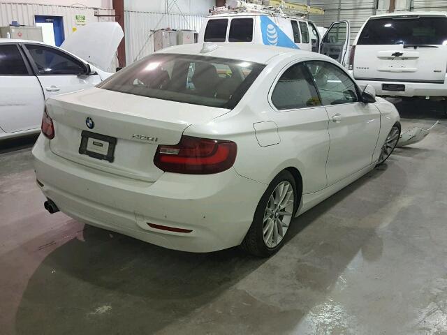 WBA1F5C51EV246022 - 2014 BMW 228 I WHITE photo 4