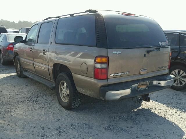 1GNEC16Z23J222831 - 2003 CHEVROLET SUBURBAN C GRAY photo 3