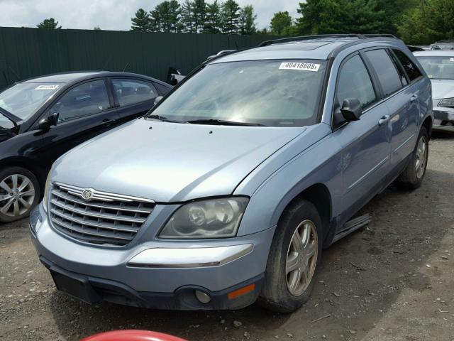 2C8GF68415R454079 - 2005 CHRYSLER PACIFICA T BLUE photo 2