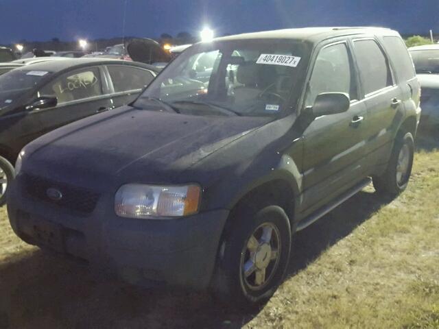 1FMYU02BX3KE02506 - 2003 FORD ESCAPE XLS BLUE photo 2