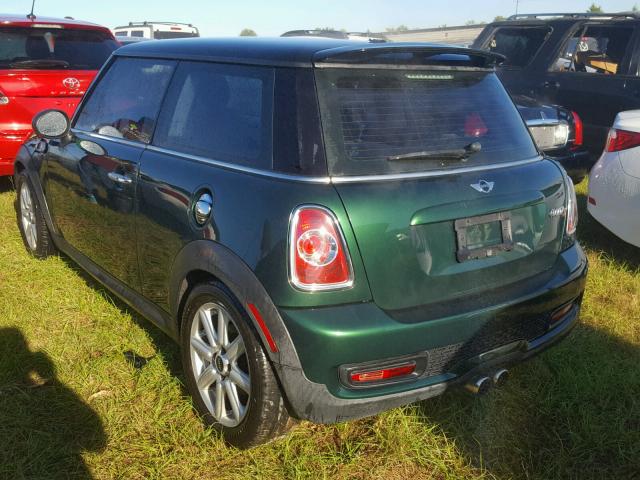 WMWSV3C59CTY17096 - 2012 MINI COOPER GREEN photo 3