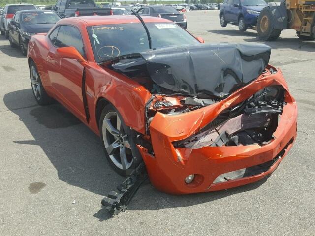 2G1FB1E35C9184660 - 2012 CHEVROLET CAMARO LT ORANGE photo 1