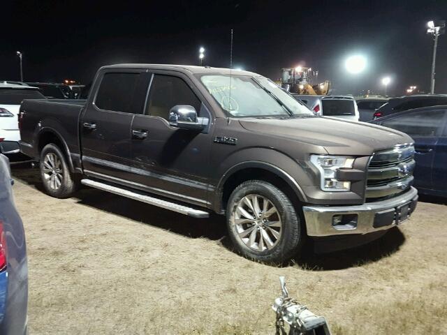 1FTEW1CF5HKC10023 - 2017 FORD F150 CHARCOAL photo 1