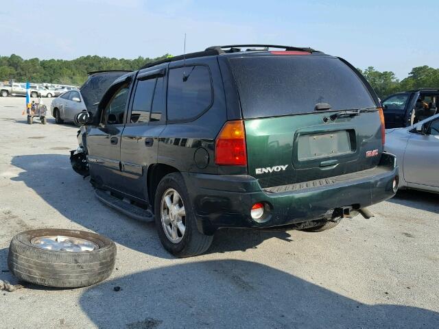 1GKDS13S832232423 - 2003 GMC ENVOY GREEN photo 3