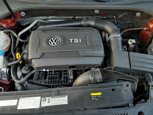 1VWAT7A34FC029857 - 2015 VOLKSWAGEN PASSAT S Rojo foto 7