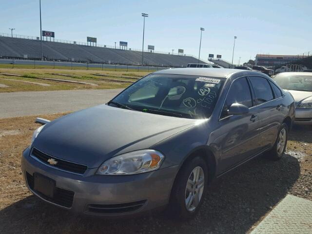 2G1WB58K969365758 - 2006 CHEVROLET IMPALA GRAY photo 2