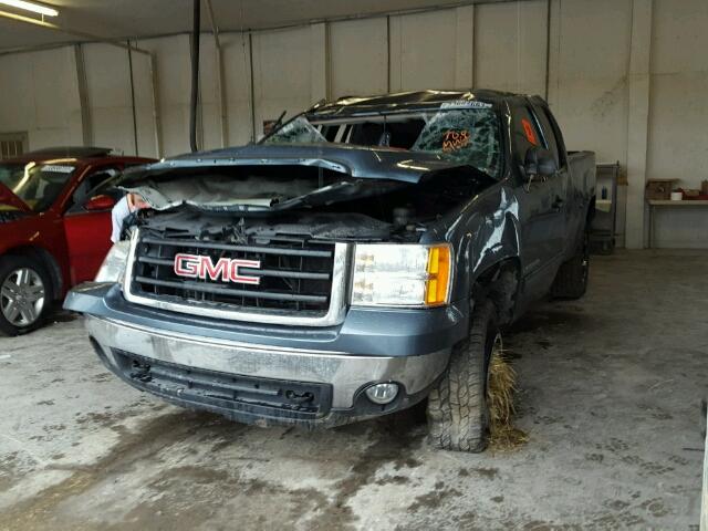 2GTEK19J171548170 - 2007 GMC SIERRA K15 BLUE photo 2