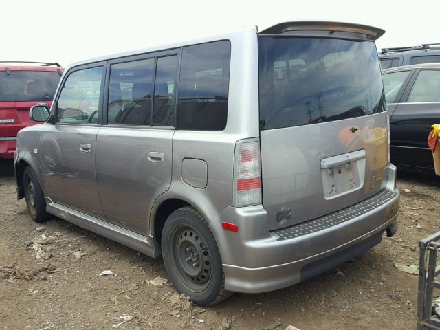 JTLKT324764111510 - 2006 SCION XB GRAY photo 3