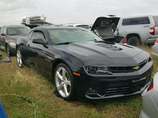 2G1FK1EJ3F9254546 - 2015 CHEVROLET CAMARO BLACK photo 1