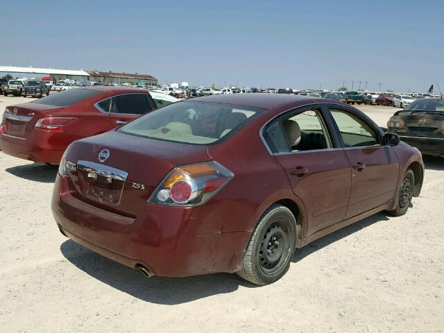 1N4AL2AP0AN542955 - 2010 NISSAN ALTIMA BAS MAROON photo 4