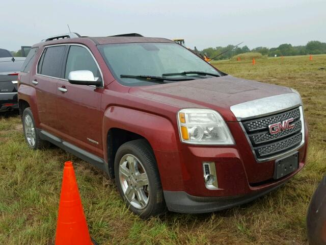 2GKALWEKXC6364225 - 2012 GMC TERRAIN BURGUNDY photo 1