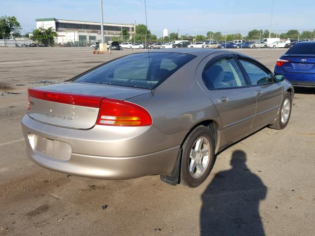 2B3HD46R94H614276 - 2004 DODGE INTREPID S GOLD photo 4