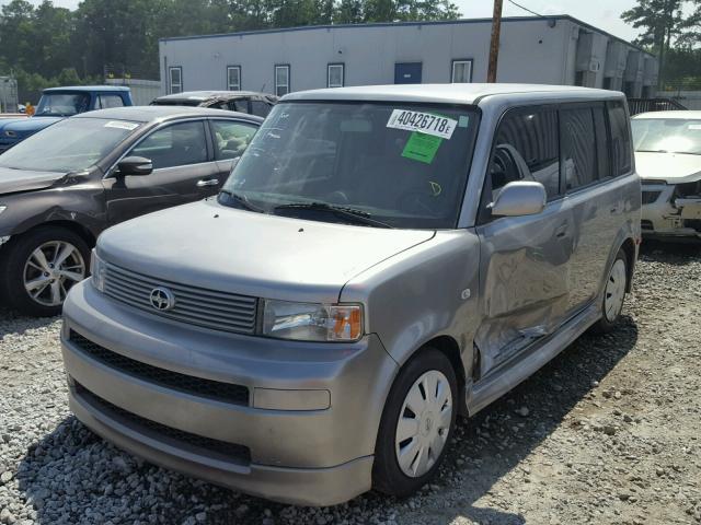 JTLKT324X64097215 - 2006 TOYOTA SCION XB Сұр фото 2