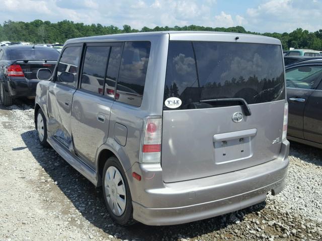 JTLKT324X64097215 - 2006 TOYOTA SCION XB Сұр фото 3