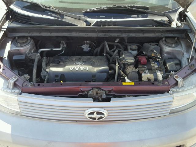JTLKT324X64097215 - 2006 TOYOTA SCION XB Сұр фото 7