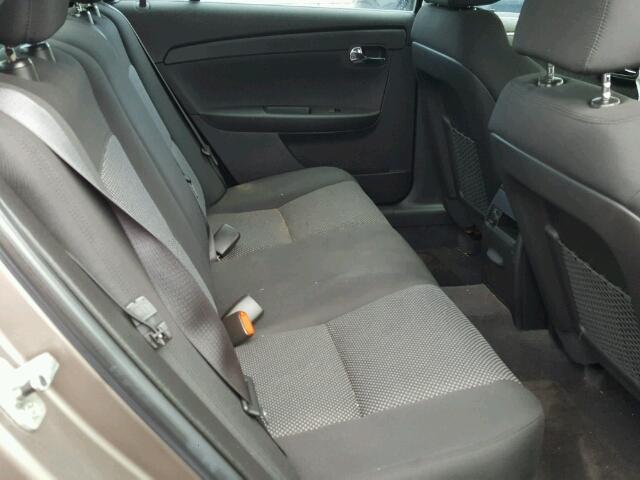 1G1ZC5E13BF126861 - 2011 CHEVROLET MALIBU 1LT 棕色 照片 6