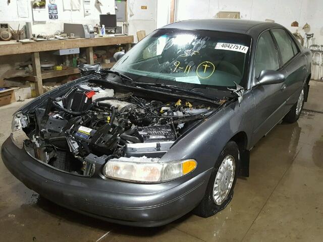 2G4WS52J951119857 - 2005 BUICK CENTURY CU BLUE photo 2