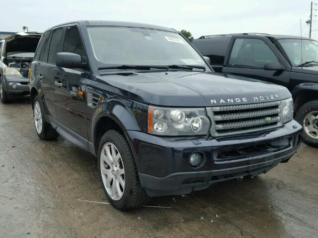 SALSK25437A117076 - 2007 LAND ROVER RANGE ROVE BLUE photo 1