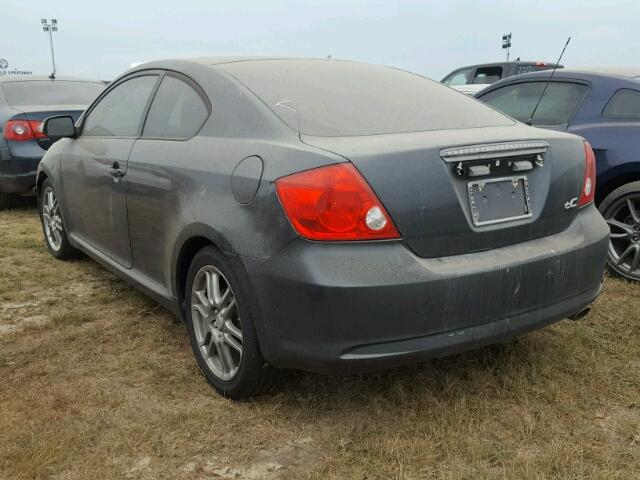 JTKDE177270212090 - 2007 TOYOTA SCION TC მწვანე ფოტო 3