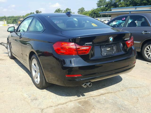 WBA3N9C53EK245958 - 2014 BMW 428 XI BLACK photo 3