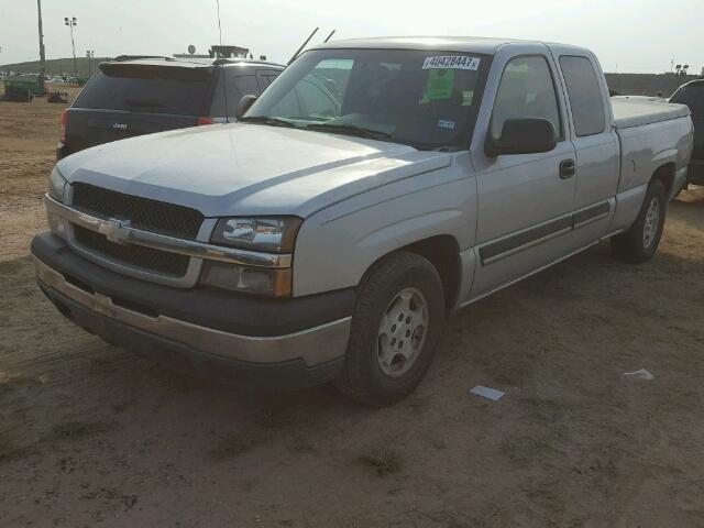 1GCEC19T93Z297611 - 2003 CHEVROLET SILVERADO SILVER photo 2