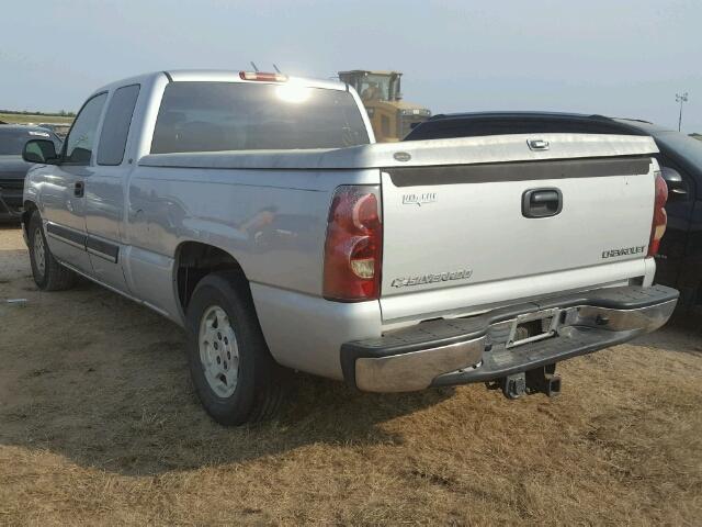 1GCEC19T93Z297611 - 2003 CHEVROLET SILVERADO SILVER photo 3