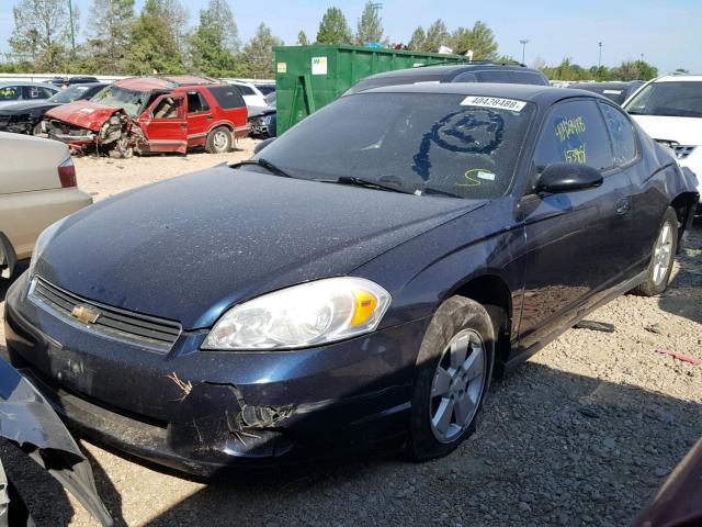 2G1WJ15KX79310611 - 2007 CHEVROLET MONTE CARL BLUE photo 2