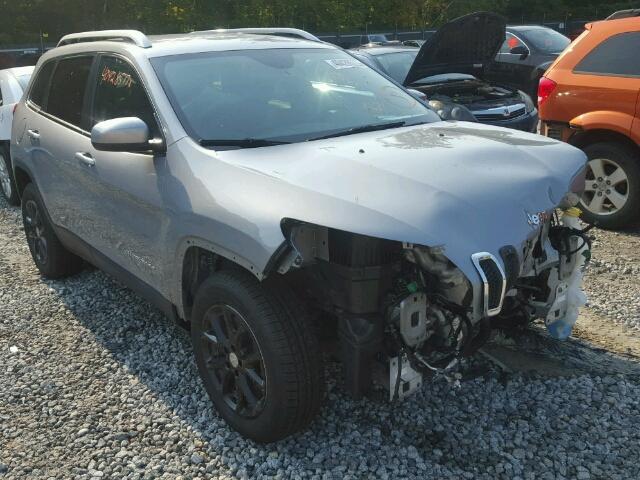 1C4PJMCB6EW250878 - 2014 JEEP CHEROKEE GRAY photo 1