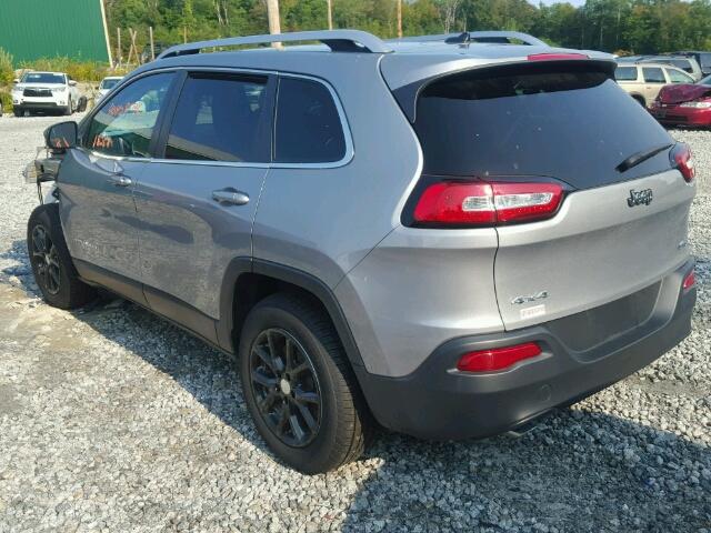 1C4PJMCB6EW250878 - 2014 JEEP CHEROKEE GRAY photo 3