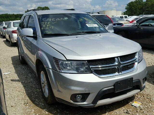 3C4PDCBG4ET122031 - 2014 DODGE JOURNEY SX SILVER photo 1